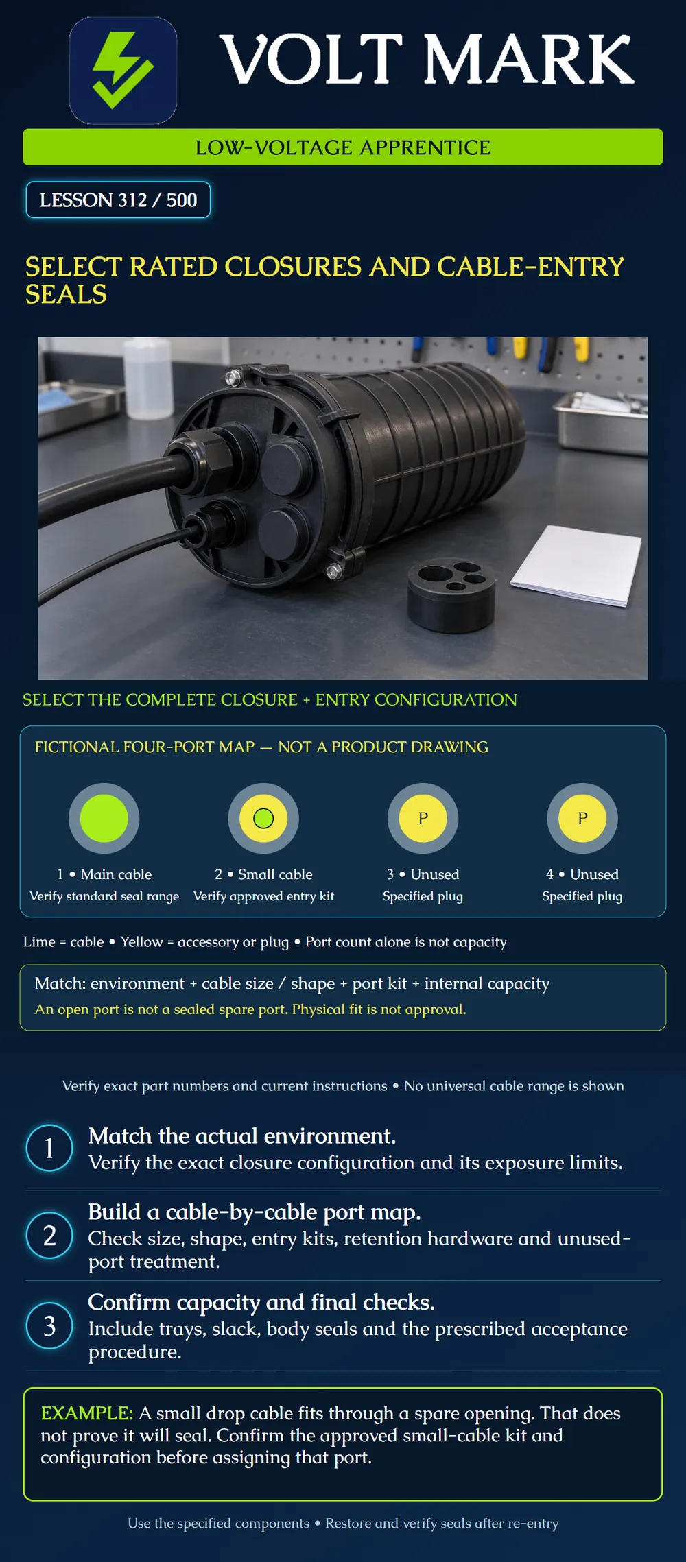 Select rated closures and cable-entry seals