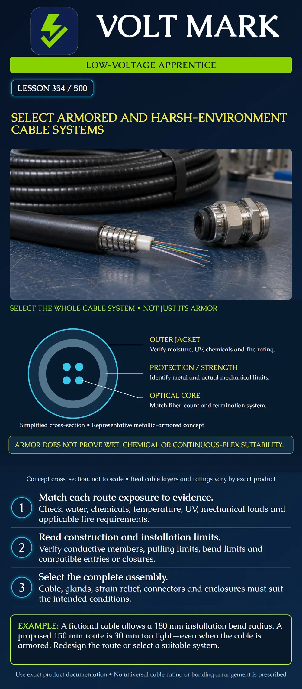 Select armored and harsh-environment cable systems