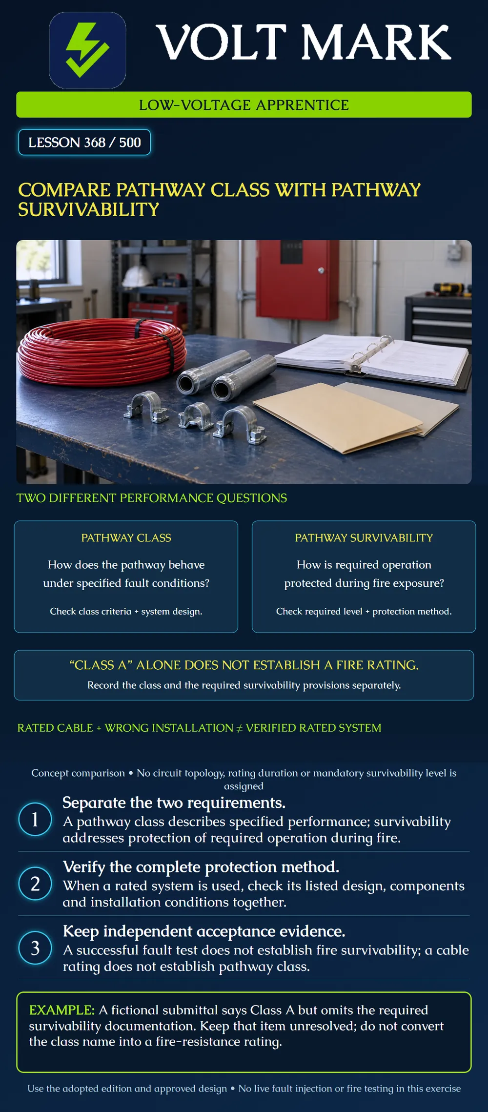 Compare pathway class with pathway survivability